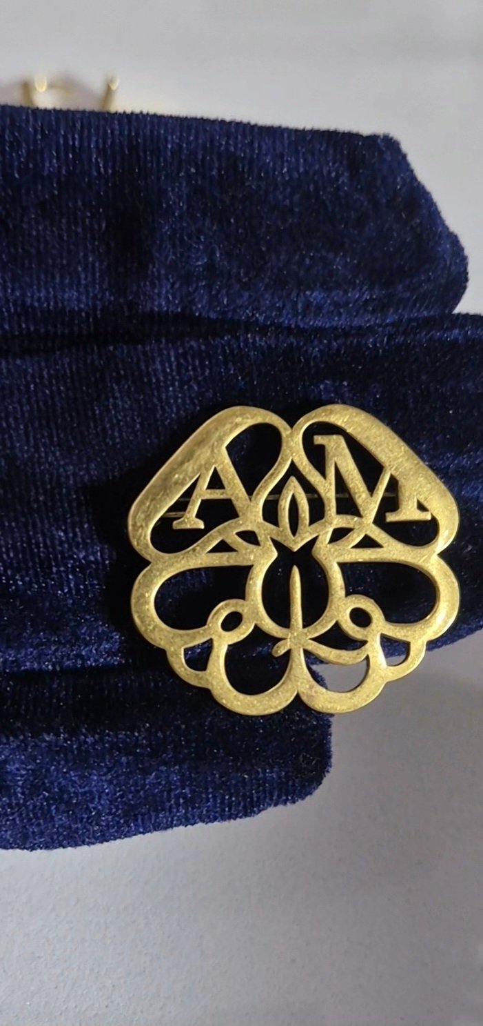 A' McQueen Brooch