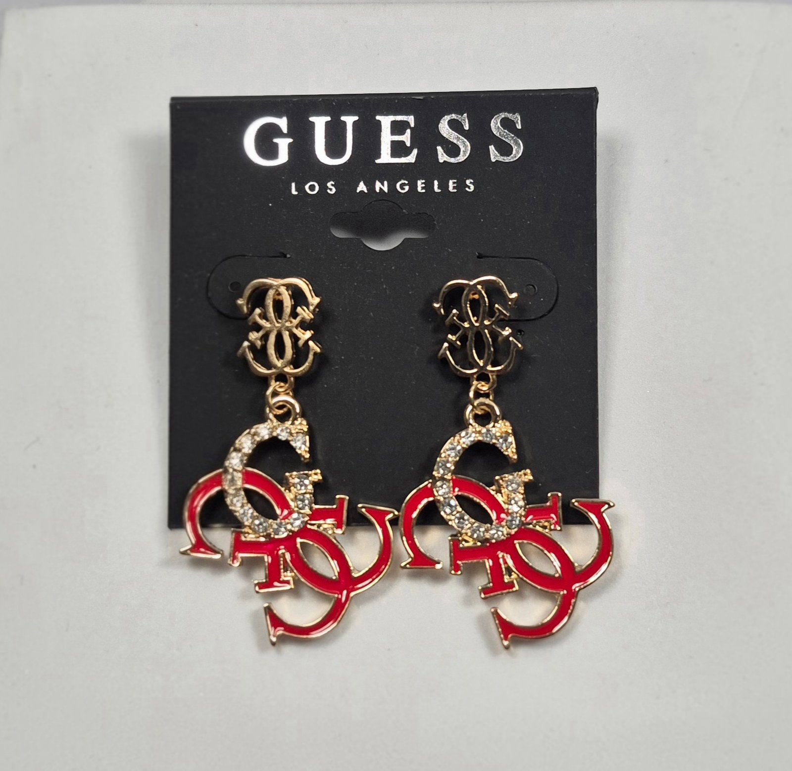 Guess Letter Earrings